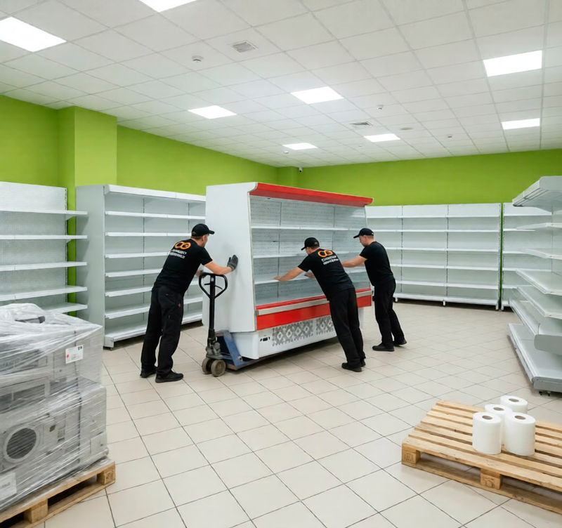 Переезд магазина в Камышине
